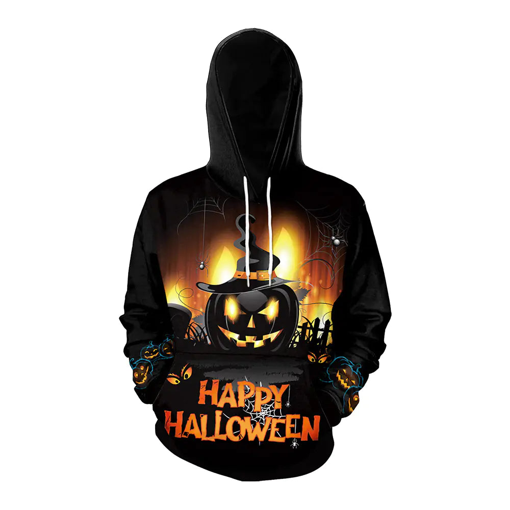 Women's Halloween Couples Hooded Sweater