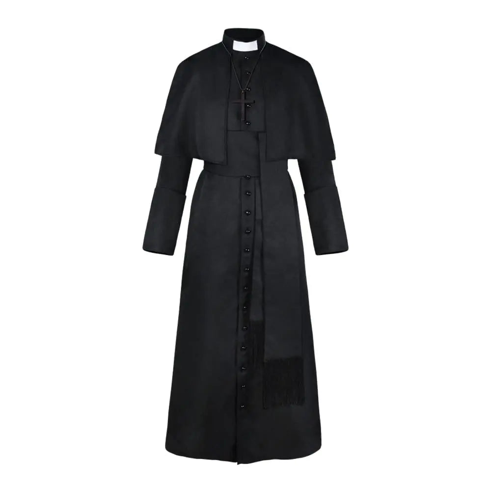 GOLDSTITCH Mens Tunic Costume Halloween Medieval Monk Priest Renaissance Cosplay
