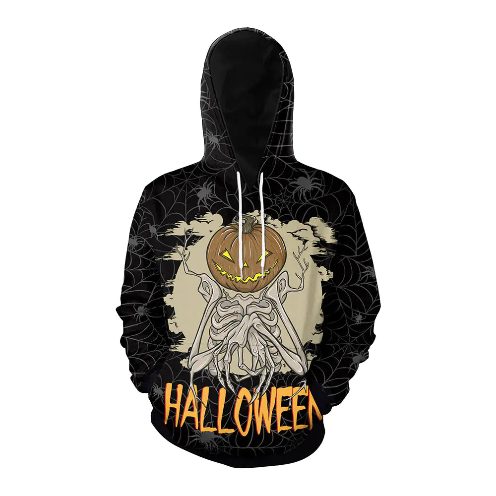 Women's Halloween Couples Hooded Sweater