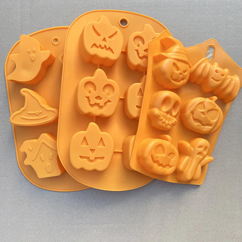 Halloween Haunted House Silicone Cake Mold