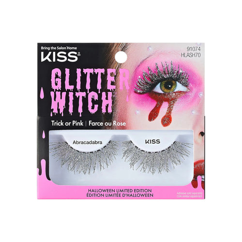 KISS Halloween Limited Edition Glitter Witch False Eyelashes 1 Pair - Abracadabra