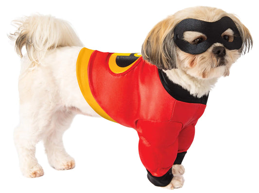 Rubies Disney: Incredibles 2 Pet Costume Shirt and Mask for Themed Parties and Halloween Medium