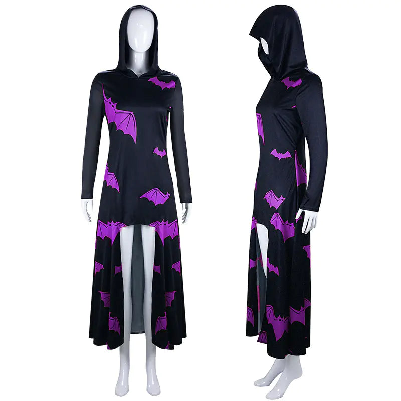Women's Batwing Hooded Cloak for Halloween