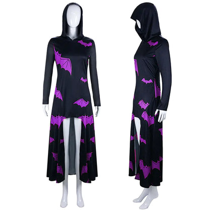 Women's Batwing Hooded Cloak for Halloween