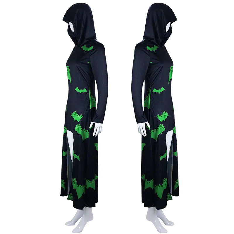 Women's Batwing Hooded Cloak for Halloween