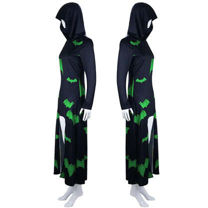 Women's Batwing Hooded Cloak for Halloween