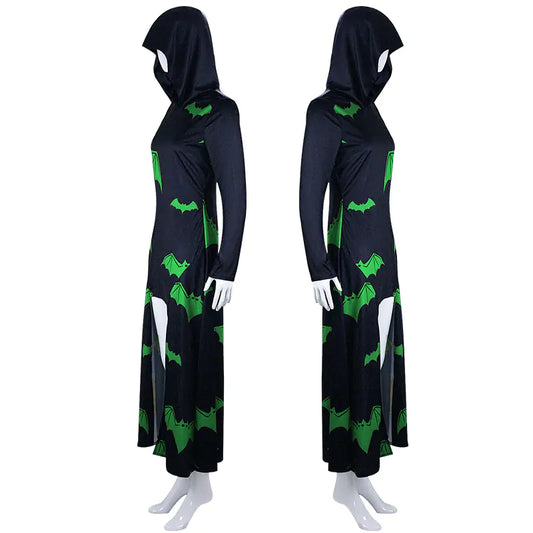 Women's Batwing Hooded Cloak for Halloween